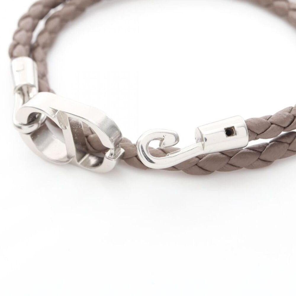 Dior Leather Stainless Steel Double Bracelet - Picture 4 of 6